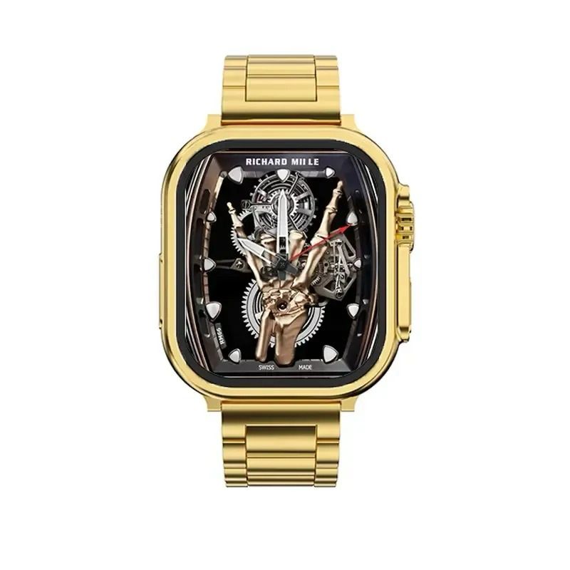 Tamaam™-Ultra 24k Golden Smart Watch