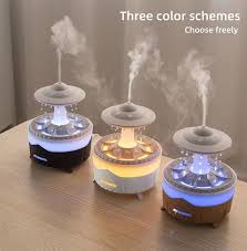 Tamaam™-UFO Air Humidifier - Raindrop Color Changing Humidifier - Air Humidifier for Room